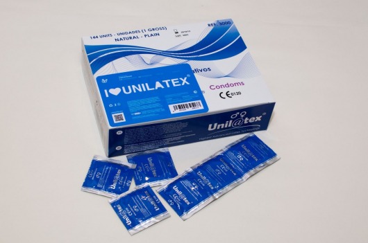 Классические презервативы Unilatex Natural Plain - 144 шт. - Unilatex - купить с доставкой в Волгодонске