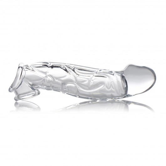 Прозрачная насадка для увеличения члена 2 Inch Clear Extender Sleeve - XR Brands - в Волгодонске купить с доставкой
