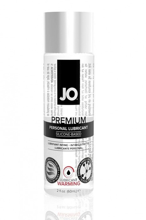 Возбуждающий лубрикант на силиконовой основе JO Personal Premium Lubricant  Warming - 60 мл. - System JO - купить с доставкой в Волгодонске