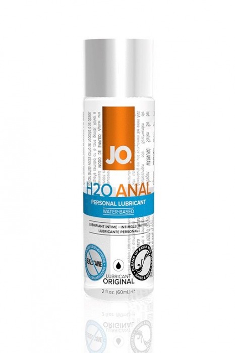 Анальный лубрикант на водной основе JO Anal H2O - 60 мл. - System JO - купить с доставкой в Волгодонске