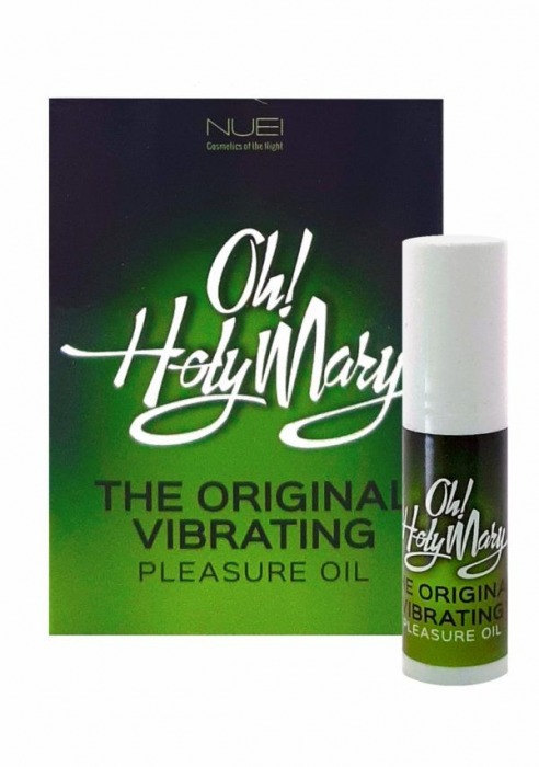 Масло унисекс с эффектом вибрации Oh! Holy Mary - 6 мл. - Nuei cosmetics - купить с доставкой в Волгодонске