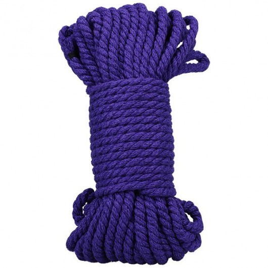 Фиолетовая верёвка для связывания и фиксации Bind Tie - 15,24 м. - Doc Johnson - купить с доставкой в Волгодонске