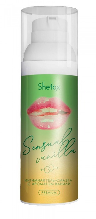 Интимная гель-смазка Shefox Premium «Чувственная ваниль» - 50 мл. - Shefox - купить с доставкой в Волгодонске