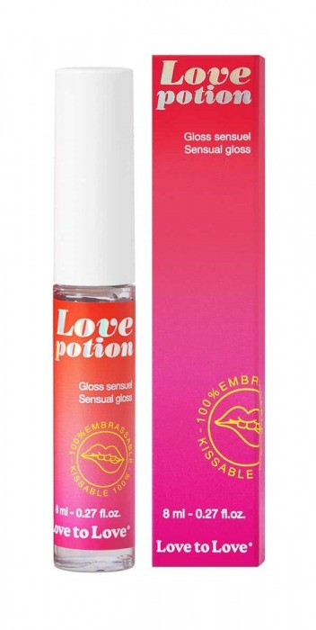 Возбуждающий блеск для губ Love Potion - 8 мл. - Love to Love - купить с доставкой в Волгодонске
