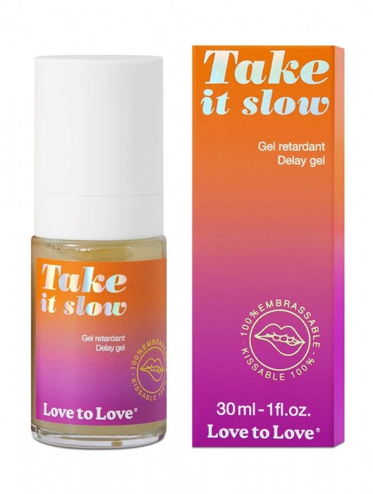 Пролонгирующий гель для мужчин Take It Slow - 30 мл. - Love to Love - купить с доставкой в Волгодонске