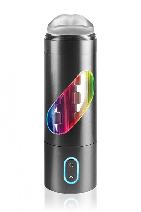 Перезаряжаемый мастурбатор-ротик Extreme Toyz Rechargeable Roto-Bator Mouth - Pipedream - в Волгодонске купить с доставкой