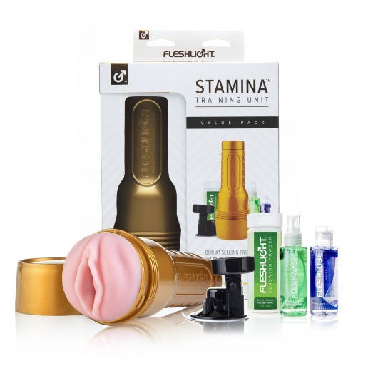 Набор для мастурбации Fleshlight Stamina Training Unit - Fleshlight - в Волгодонске купить с доставкой