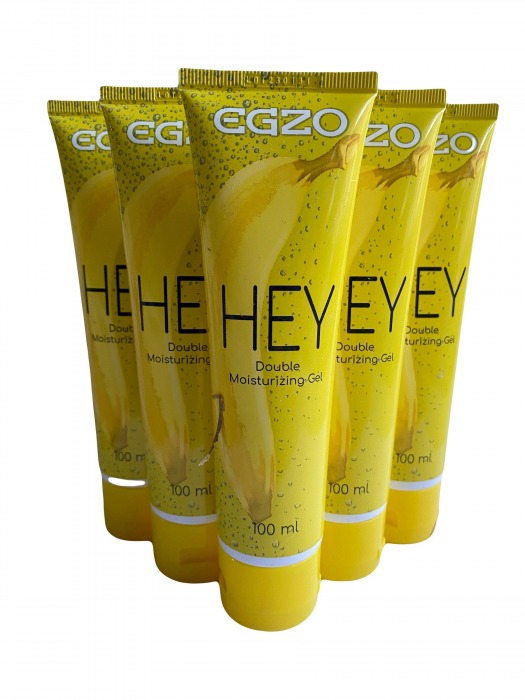 Набор из 5 анальных лубрикантов на водной основе Egzo Hey (по 100 мл.) - EGZO - купить с доставкой в Волгодонске