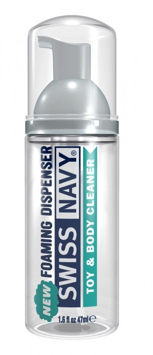 Очищающая пенка для игрушек и тела Toy   Body Cleaner Foamer - 47 мл. - Swiss navy - купить с доставкой в Волгодонске