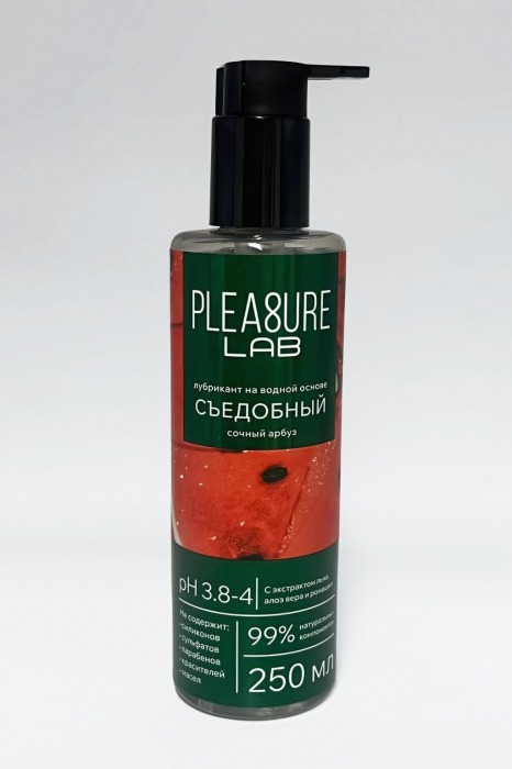 Лубрикант на водной основе Pleasure Lab с ароматом арбуза - 250 мл. - Pleasure Lab - купить с доставкой в Волгодонске