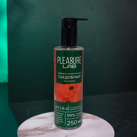 Лубрикант на водной основе Pleasure Lab с ароматом арбуза - 250 мл. - Pleasure Lab - купить с доставкой в Волгодонске