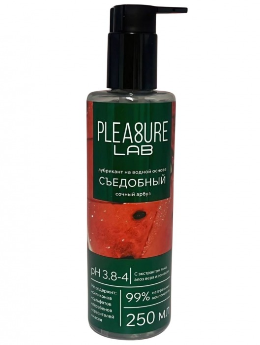 Лубрикант на водной основе Pleasure Lab с ароматом арбуза - 250 мл. - Pleasure Lab - купить с доставкой в Волгодонске