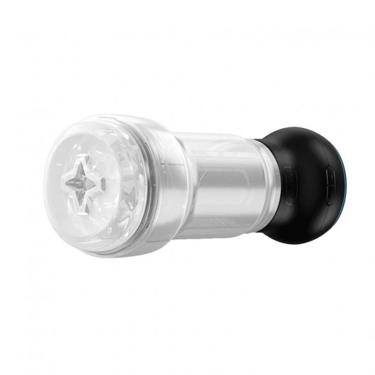 Набор PowerBlow   Feel Pocket Stroker Crystal: мастурбатор и интерактивная насадка - Kiiroo - в Волгодонске купить с доставкой