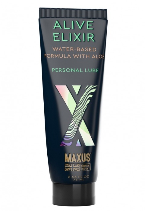 Интимный гель на водной основе MAXUS Alive Elixir - 75 мл. - Maxus - купить с доставкой в Волгодонске