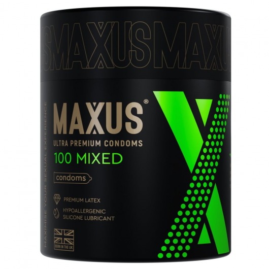 Презервативы MAXUS Mixed - 100 шт. - Maxus - купить с доставкой в Волгодонске