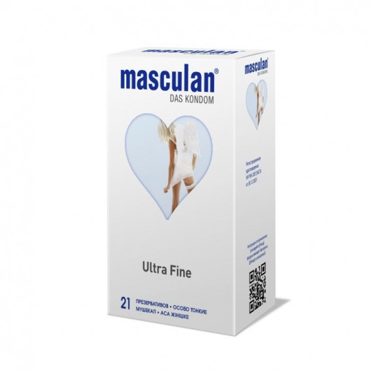 Особо тонкие презервативы Masculan Ultra Fine - 21 шт. - Masculan - купить с доставкой в Волгодонске