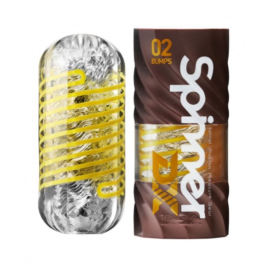 Мастурбатор Tenga Spinner DX 02 Bumps - Tenga - в Волгодонске купить с доставкой