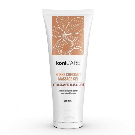 Расслабляющий массажный гель Konicare Horse Chestnut Massage Gel - 200 мл. - KoniCARE - купить с доставкой в Волгодонске