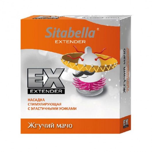 Стимулирующая насадка Sitabella Extender  Жгучий мачо - Sitabella - купить с доставкой в Волгодонске