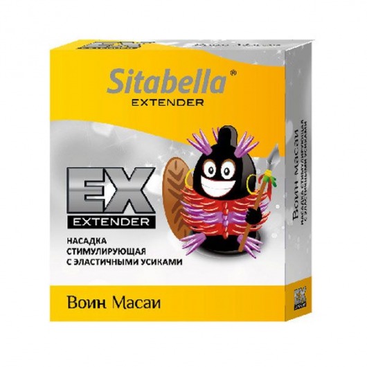 Стимулирующая насадка Sitabella Extender  Воин Масаи - Sitabella - купить с доставкой в Волгодонске