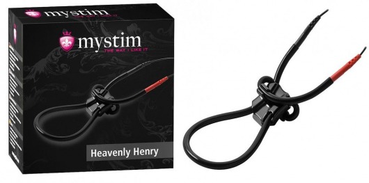 Эрекционное лассо для электростимуляции HEAVENLY HENRY - MyStim - купить с доставкой в Волгодонске
