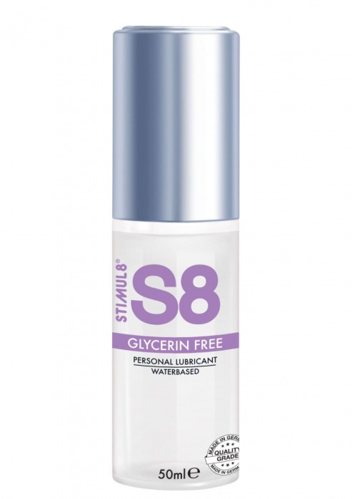 Лубрикант на водной основе S8 Glycerin Free без глицерина - 50 мл. - Stimul8 - купить с доставкой в Волгодонске