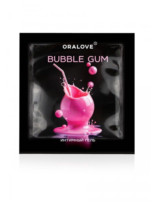 Саше съедобной оральной смазки OraLove с ароматом бабл-гам - 3 гр. - Биоритм - купить с доставкой в Волгодонске