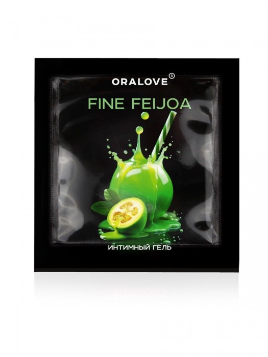 Саше съедобной оральной смазки OraLove с ароматом фейхоа - 3 гр. - Биоритм - купить с доставкой в Волгодонске
