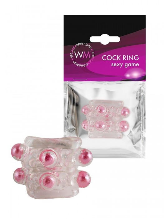 Прозрачная насадка на пенис с цветными шариками - Erowoman-Eroman - в Волгодонске купить с доставкой