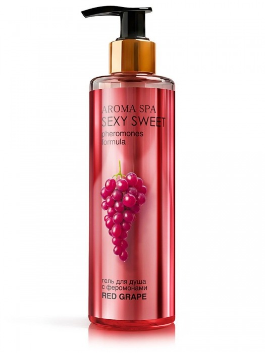 Гель для душа с феромонами и ароматом винограда Red Grape - 200 мл. -  - Магазин феромонов в Волгодонске