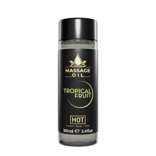 Массажное масло c ароматом тропических фруктов Massage Oil - 100 мл. - HOT - купить с доставкой в Волгодонске