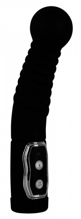 Чёрный стимулятор простаты с ротацией Prostate Twister - 20 см. - Orion - в Волгодонске купить с доставкой