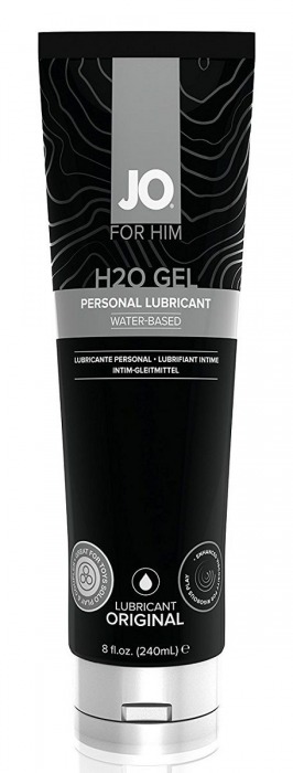 Лубрикант-гель для мужчин JO H2O GEL ORIGINAL - 240 мл. - System JO - купить с доставкой в Волгодонске