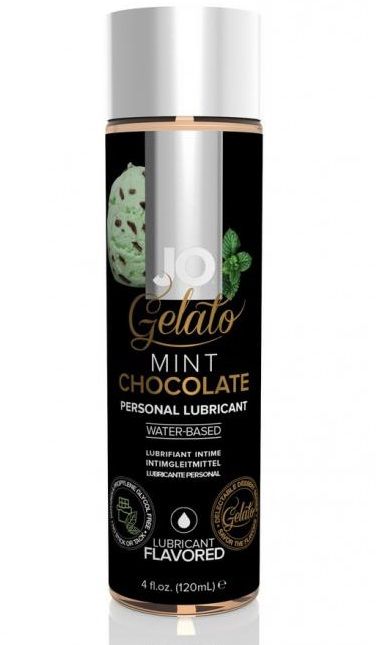 Лубрикант с ароматом мятного шоколада JO GELATO MINT CHOCOLATE - 120 мл. - System JO - купить с доставкой в Волгодонске
