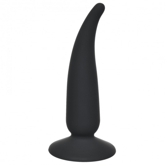 Чёрная анальная пробка P-spot Teazer Black - 12,2 см. - Lola Games - в Волгодонске купить с доставкой