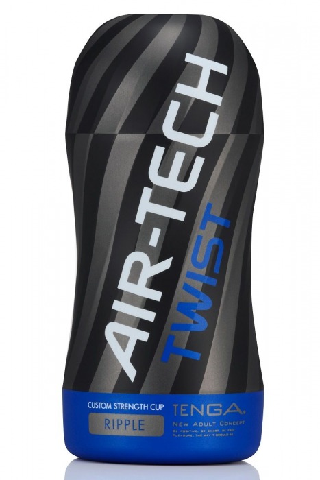 Мастурбатор с регулируемой плотностью обхвата Custom Strength CUP Twist Ripple - Tenga - в Волгодонске купить с доставкой