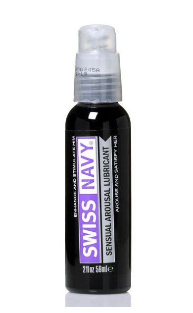 Возбуждающий гель-лубрикант на водной основе Sensual Arousal Lubricant - 59 мл. - Swiss navy - купить с доставкой в Волгодонске