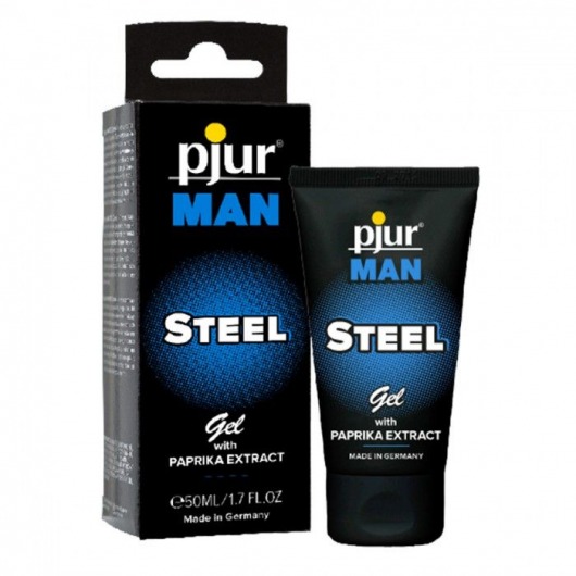 Эрекционный гель для пениса pjur MAN Steel Gel - 50 мл. - Pjur - купить с доставкой в Волгодонске