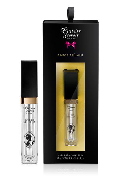 Стимулирующий блеск для губ Baiser Brulant Gloss Plaisirs Secrets - 7 мл. - Plaisir Secret - купить с доставкой в Волгодонске