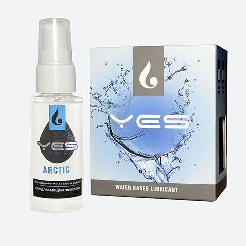 Интимный гель-лубрикант Yes Arctic с продлевающим эффектом - 30 мл. - Sitabella - купить с доставкой в Волгодонске