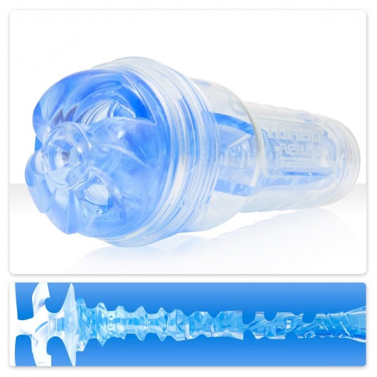 Мастурбатор Fleshlight Turbo - Trust Blue Ice - Fleshlight - в Волгодонске купить с доставкой