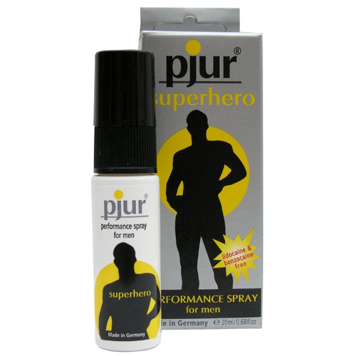 Пролонгирующий мужской спрей pjur SUPERHERO spray - 20 мл. - Pjur - купить с доставкой в Волгодонске