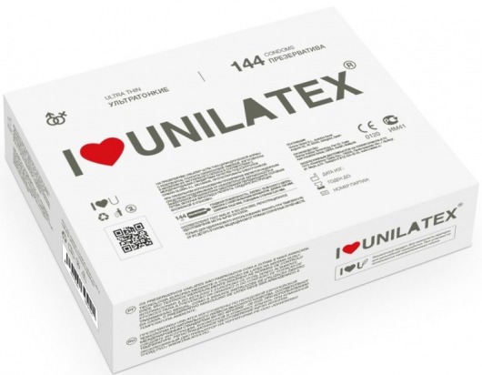 Ультратонкие презервативы Unilatex Ultra Thin - 144 шт. - Unilatex - купить с доставкой в Волгодонске