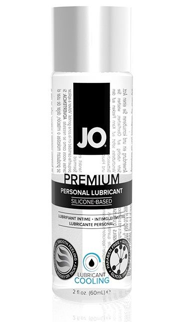 Охлаждающий лубрикант на силиконовой основе JO Personal Premium Lubricant Cooling - 60 мл. - System JO - купить с доставкой в Волгодонске