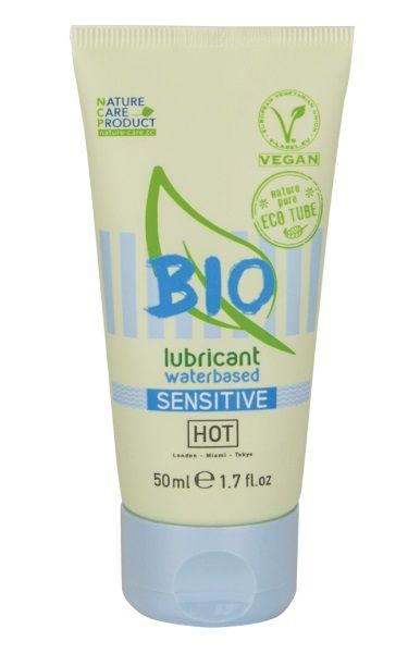 Органический лубрикант для чувствительной кожи Bio Sensitive - 50 мл. - HOT - купить с доставкой в Волгодонске