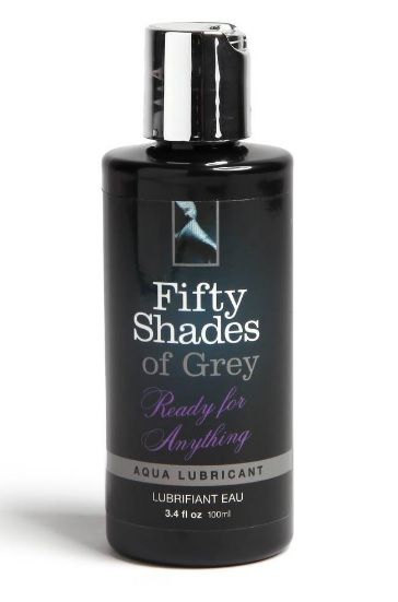 Лубрикант на водной основе Ready for Anything Aqua Lubricant - 100 мл. - Fifty Shades of Grey - купить с доставкой в Волгодонске