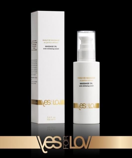 Массажное масло TITILLATING MASSAGE OIL - 100 мл. - YESforLOV - купить с доставкой в Волгодонске