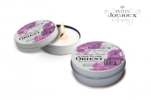 Массажная свеча Petits Joujoux Orient с ароматом граната и белого перца - 33 гр. - MyStim - купить с доставкой в Волгодонске