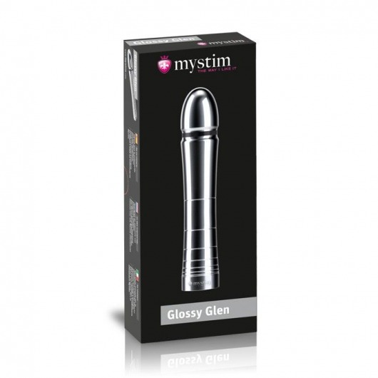 Фаллоимитатор для электростимуляции Glossy Glen Dildo - 14 см. - MyStim - купить с доставкой в Волгодонске