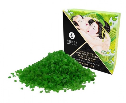 Соль для ванны Bath Salts Lotus Flower с ароматом цветков лотоса - 75 гр. -  - Магазин феромонов в Волгодонске